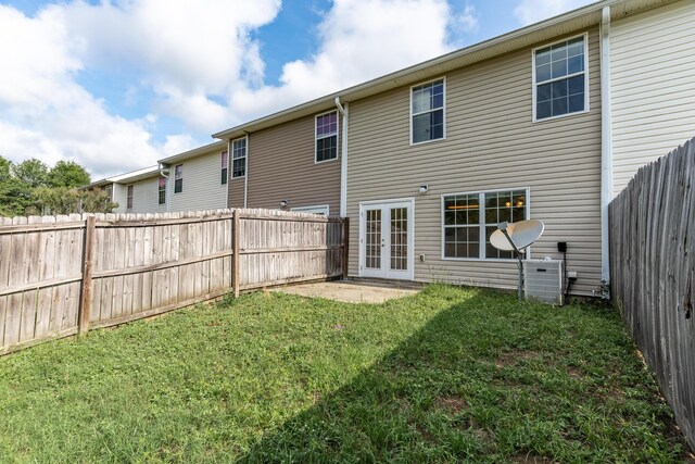 282 Swaying Pine Ct, Crestview, FL 32539 - rear view of property featuring french doors