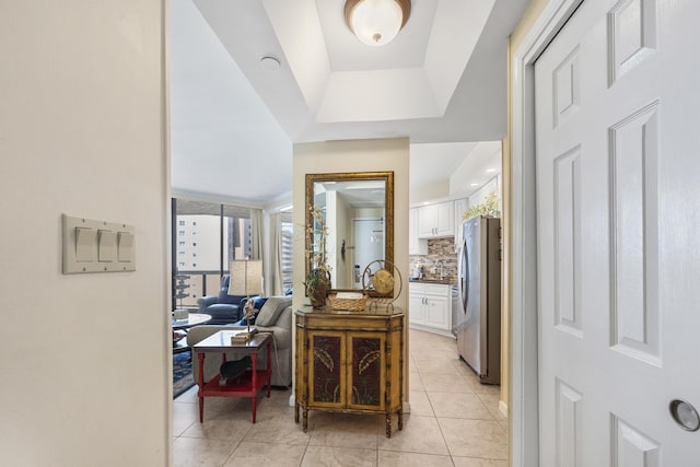 1096 Scenic Gulf Dr Unit 606, Miramar Beach, FL 32550 - corridor featuring light tile patterned floors