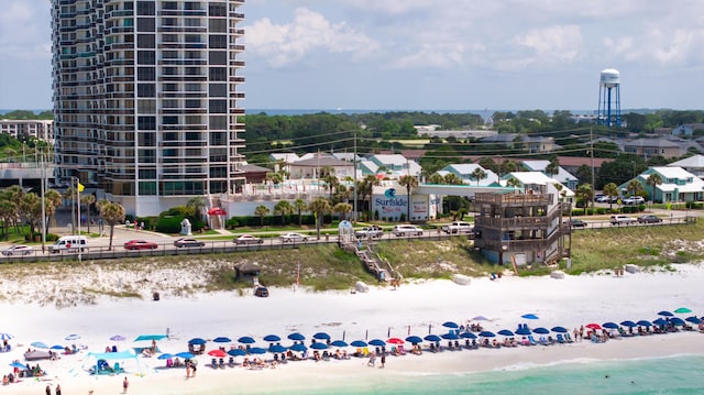 1096 Scenic Gulf Dr Unit 606, Miramar Beach, FL 32550 - aerial view of waterfront with a beach