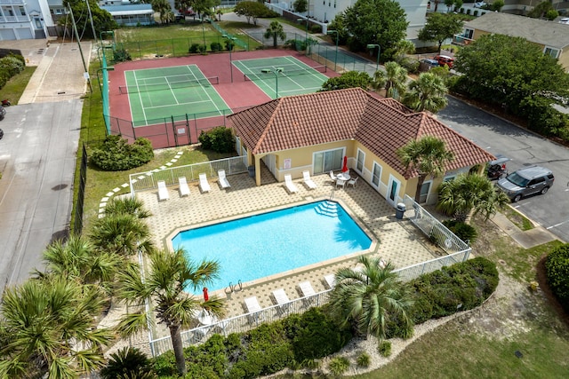 2076 Scenic Gulf Dr Unit 4011, Miramar Beach, FL 32550 - community pool with a tennis court