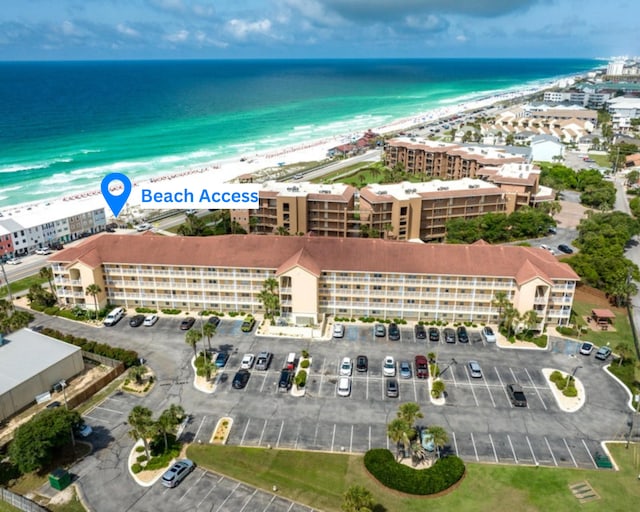 2076 Scenic Gulf Dr Unit 4011, Miramar Beach, FL 32550 - aerial view of apartment complex / building and waterfront with a beach