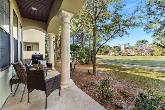 1843 Boardwalk Dr, Sandestin, FL 32550 - view of patio / terrace