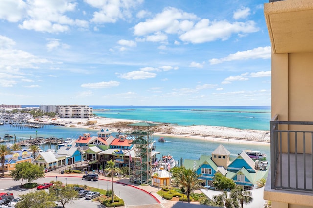 10 Harbor Blvd Unit E409, Destin, FL 32541 - water view with local beach