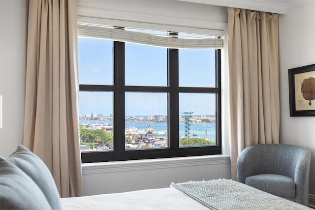 10 Harbor Blvd Unit E409, Destin, FL 32541 - bedroom with a view of city and a water view