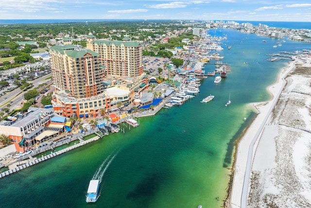 10 Harbor Blvd Unit E409, Destin, FL 32541 - view of urban area featuring a large body of water
