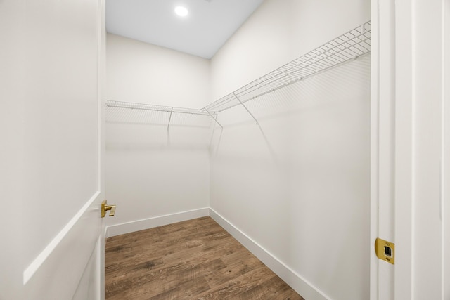 6424 Sunset Ave, Panama City Beach, FL 32408 - walk in closet with wood finished floors