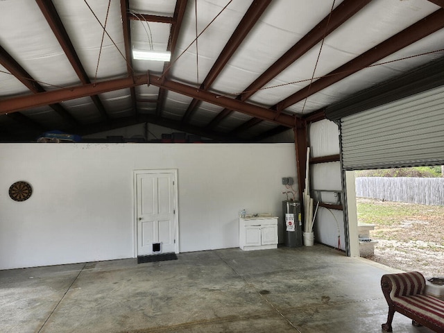 3100 Oriole Dr, Gulf Breeze, FL 32563 - garage featuring water heater