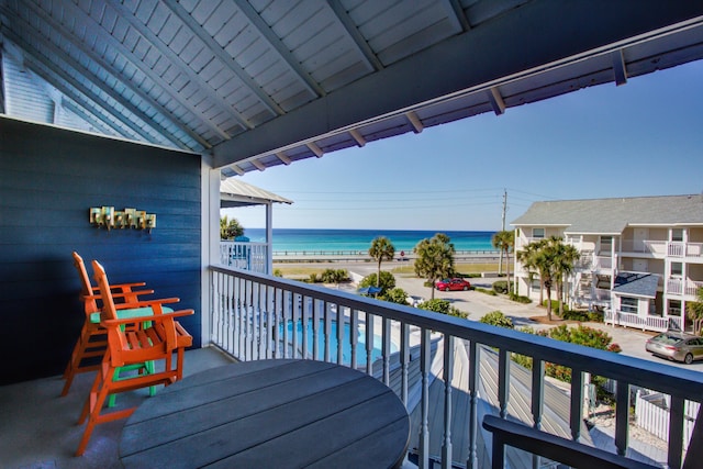 2384 Scenic Gulf Dr Unit C308, Miramar Beach, FL 32550 - balcony with view of water and beach