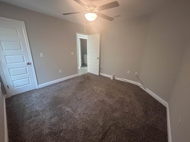 3154 Maple St, Crestview, FL 32539 - unfurnished room featuring carpet flooring, ceiling fan, and baseboards