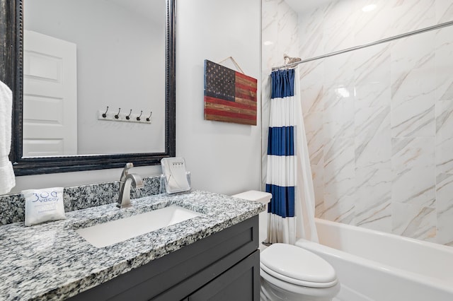 92 Maple St, Santa Rosa Beach, FL 32459 - bathroom featuring vanity and shower / bath combo with shower curtain