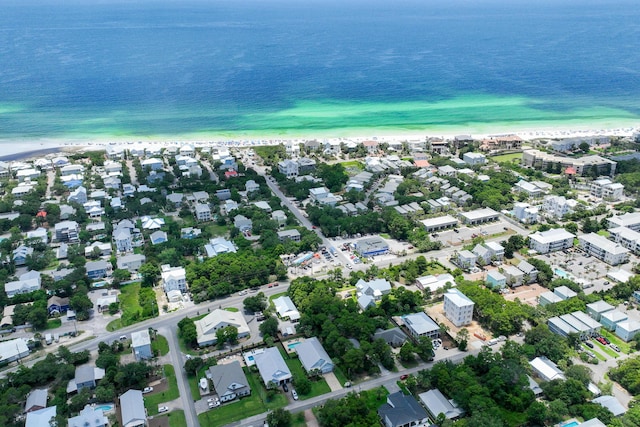 92 Maple St, Santa Rosa Beach, FL 32459 - aerial overview of property's location with extended coastline