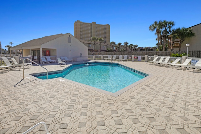 17614 Front Beach Rd Unit D13, Panama City Beach, FL 32413 - community pool featuring a patio