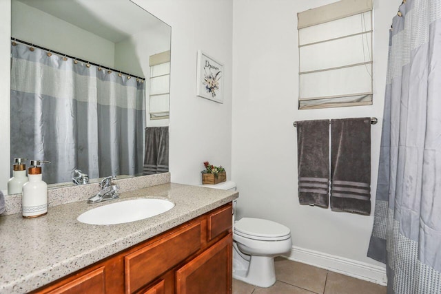 312 Scotch Pine Ln, Crestview, FL 32536 - full bathroom featuring tile patterned flooring, vanity, and toilet