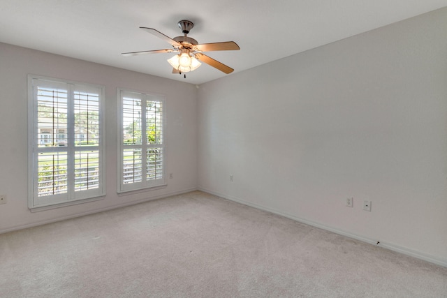 207 E Shipwreck Rd, Santa Rosa Beach, FL 32459 - empty room featuring carpet floors, ceiling fan, and baseboards