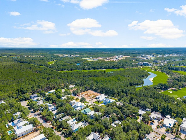 515 Seacrest Dr, Inlet Beach, FL 32461 - view of property location featuring a large body of water, a forest, nearby suburban area, and a local golf course