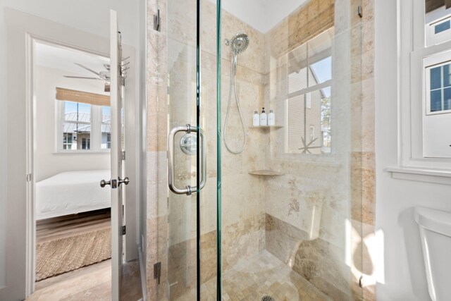 106 N Winston Ln, Inlet Beach, FL 32461 - full bathroom with ensuite bath, plenty of natural light, and a stall shower