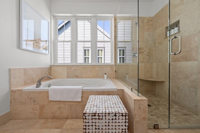 106 N Winston Ln, Inlet Beach, FL 32461 - full bathroom featuring a bath and a tile shower