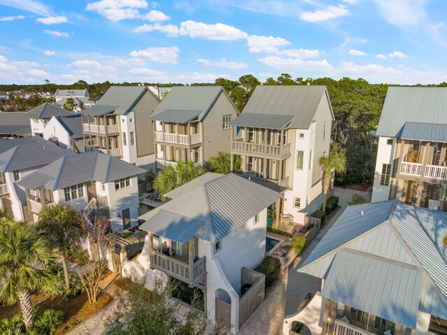 106 N Winston Ln, Inlet Beach, FL 32461 - aerial perspective of suburban area