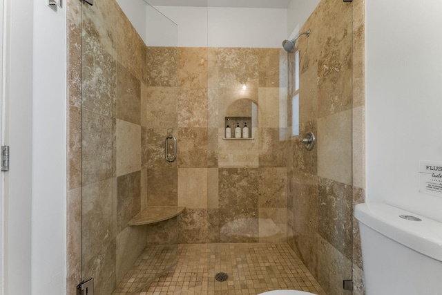 106 N Winston Ln, Inlet Beach, FL 32461 - full bathroom with toilet and a shower stall