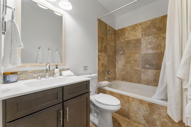 106 N Winston Ln, Inlet Beach, FL 32461 - full bathroom with tiled shower / bath combo and vanity