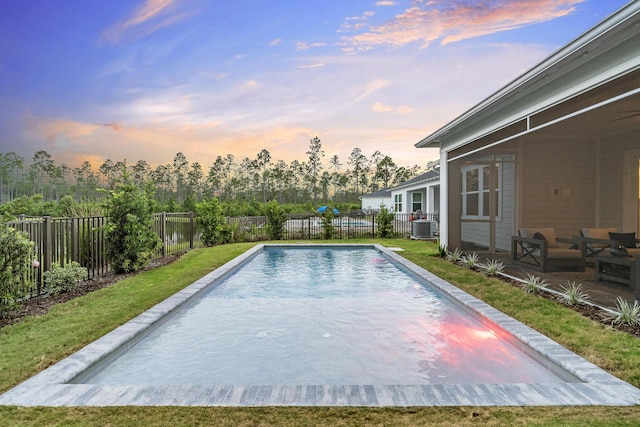 425 W Lafayette, Inlet Beach, FL 32461 - view of swimming pool featuring cooling unit