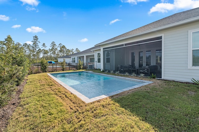 425 W Lafayette, Inlet Beach, FL 32461 - view of pool with central AC unit
