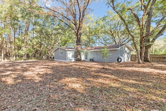 319 Jones Rd, Crestview, FL 32536 - view of yard with fence and a cooling unit