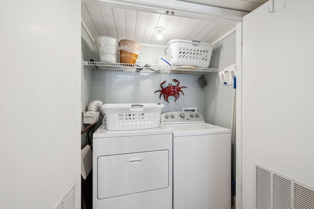 5144 Beachwalk Cir, Miramar Beach, FL 32550 - clothes washing area featuring washing machine and dryer