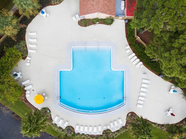5144 Beachwalk Cir, Miramar Beach, FL 32550 - bird's eye view of a pool