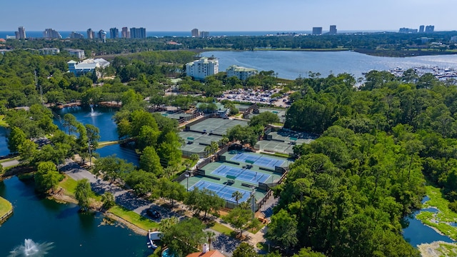5144 Beachwalk Cir, Miramar Beach, FL 32550 - view of property location with a large body of water and nearby urban area