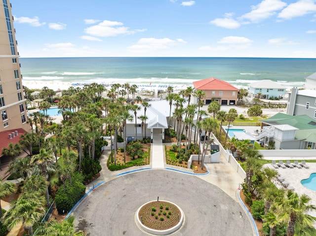 5144 Beachwalk Cir, Miramar Beach, FL 32550 - aerial view of a pool and a large body of water