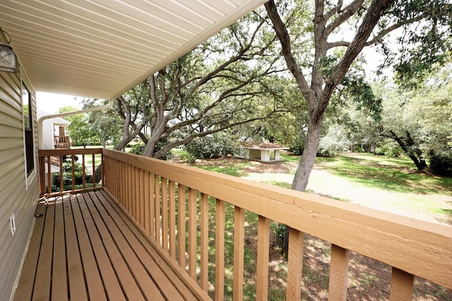 118 5th Ave Unit 118, Shalimar, FL 32579 - view of wooden terrace