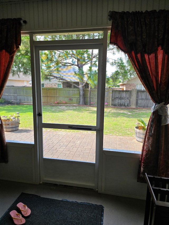 view of entryway