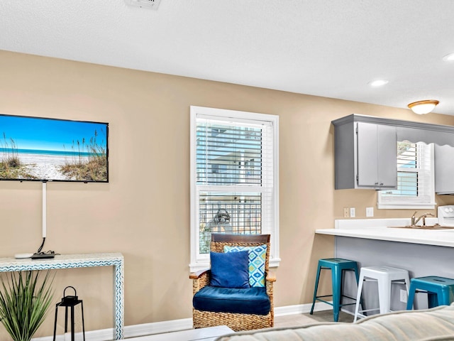 11 Beachside Dr Unit 1211, Santa Rosa Beach, FL 32459 - living area with baseboards and recessed lighting