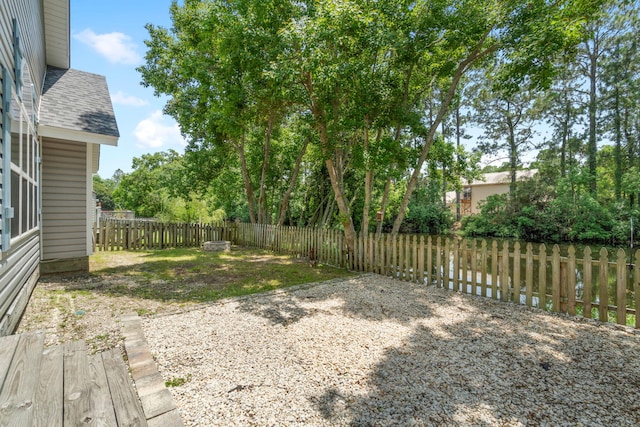 2512 Georgetown Ln, Fort Walton Beach, FL 32547 - view of fenced backyard