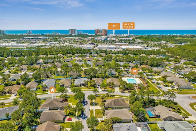 100 Kensington Cir, Panama City Beach, FL 32413 - view of urban area featuring a nearby body of water and nearby suburban area