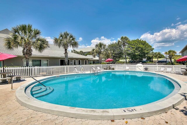 3799 E County Highway 30a # H-4, Santa Rosa Beach, FL 32459 - community pool with a patio