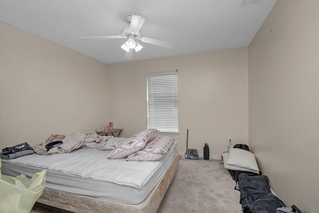 712 Riva Ridge Dr, Crestview, FL 32539 - bedroom featuring light colored carpet and a ceiling fan