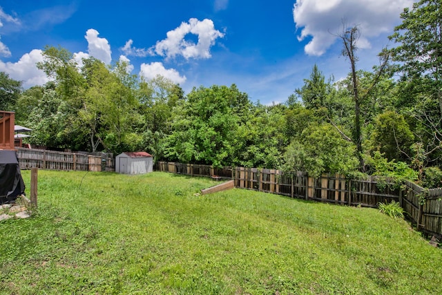 712 Riva Ridge Dr, Crestview, FL 32539 - fenced backyard featuring a storage shed