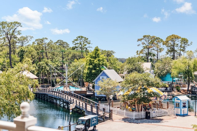 9100 Baytowne Wharf Blvd Unit 366-8, Miramar Beach, FL 32550 - view of swimming pool featuring a water view