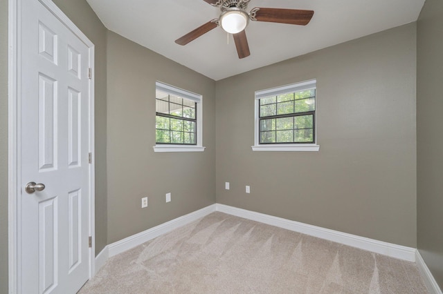 6859 Bill Lundy Rd, Laurel Hill, FL 32567 - carpeted spare room with plenty of natural light, baseboards, and ceiling fan