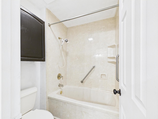 1000 Bay Dr Unit 524, Niceville, FL 32578 - bathroom with shower / bathtub combination and toilet