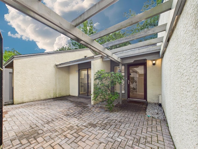 1000 Bay Dr Unit 524, Niceville, FL 32578 - view of patio / terrace featuring a pergola