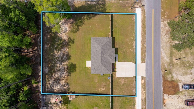 192 S Norwood Rd, Defuniak Springs, FL 32435 - aerial overview of property's location with property parcel outlined
