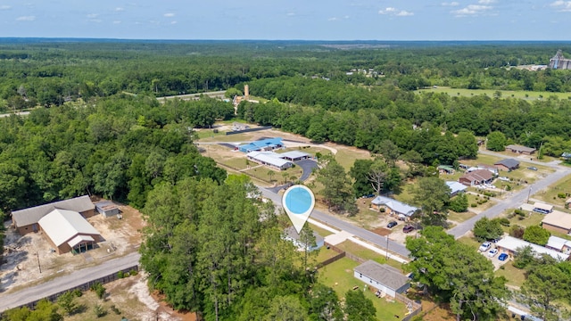 192 S Norwood Rd, Defuniak Springs, FL 32435 - aerial view of a forest