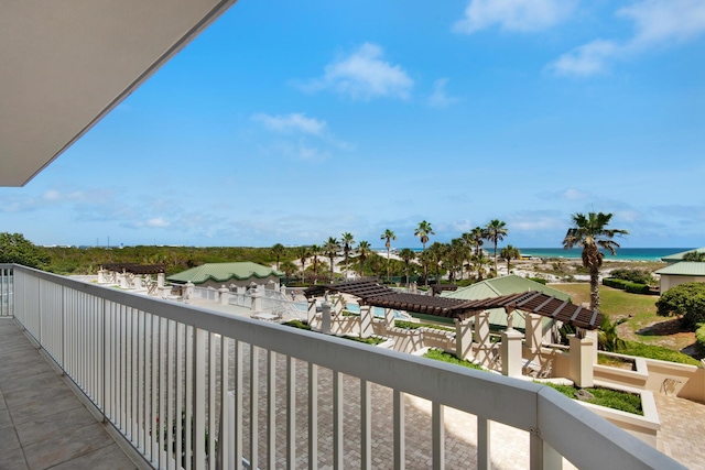 15500 Emerald Coast Pkwy Unit 305, Destin, FL 32541 - balcony with a water view