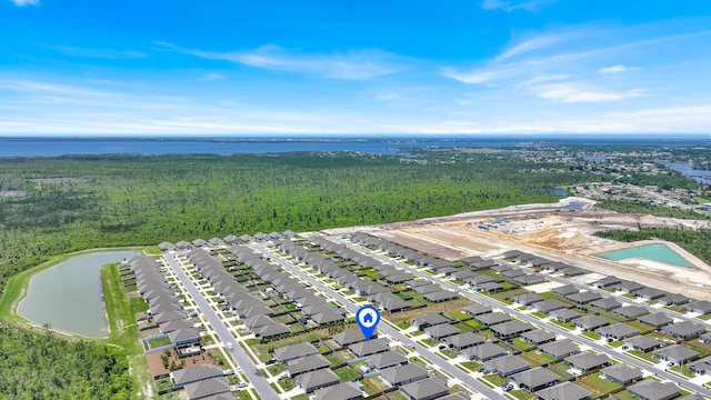 262 Bayou Bend Ln, Panama City, FL 32404 - aerial view of property and surrounding area with a nearby body of water, a heavily wooded area, and nearby suburban area