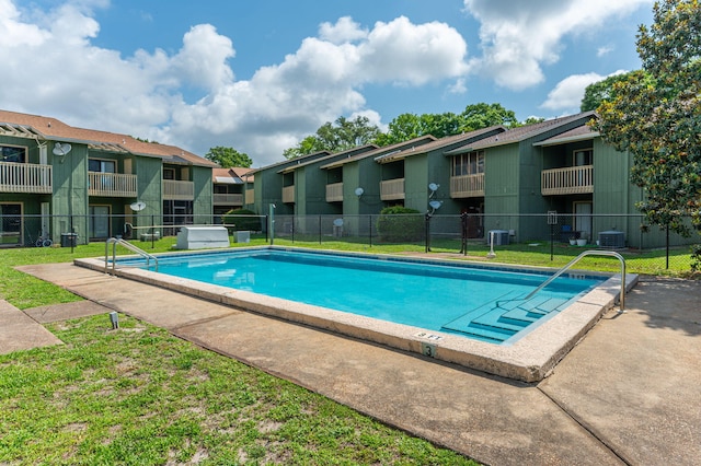 115 NE Hughes St Unit B3, Fort Walton Beach, FL 32548 - community pool with central AC and a residential view
