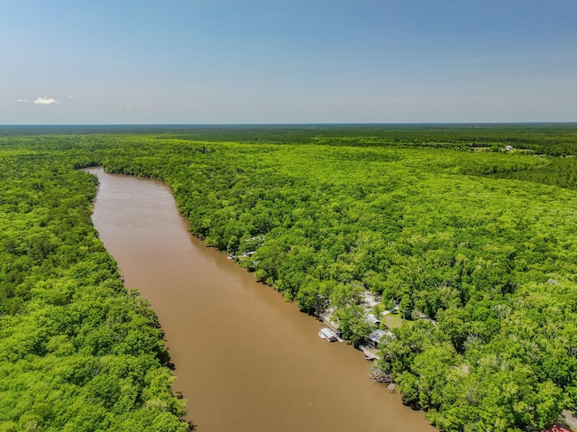 891 Choctawhatchee River Rd, Ponce De Leon, FL 32455 - drone / aerial view of a heavily wooded area and a large body of water