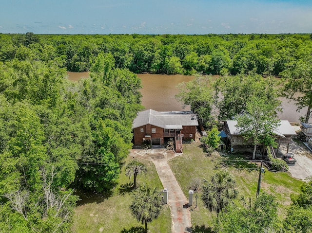 891 Choctawhatchee River Rd, Ponce De Leon, FL 32455 - view of subject property with a heavily wooded area and a nearby body of water